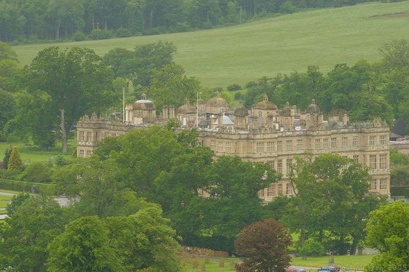 Photo Longleat House in the rain